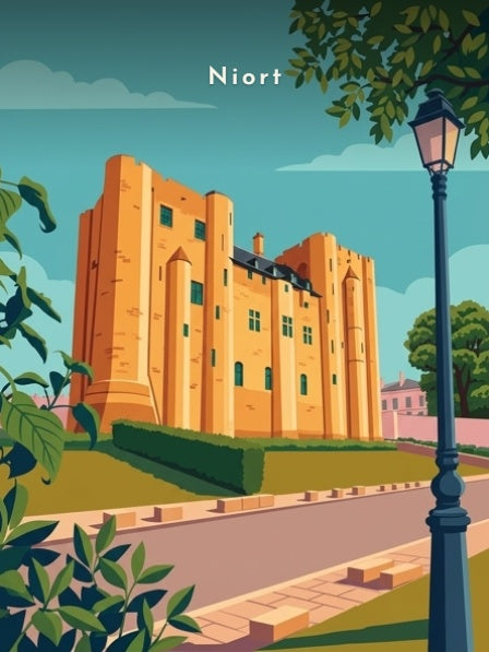 Le Donjon au lampadaire — Pôdevache, visuel seul