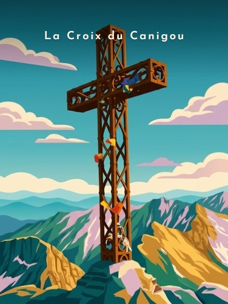 La Croix du Canigou — Pôdevache, visuel seul