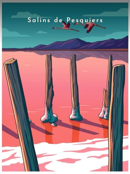Salins de Pesquiers — Pôdevache, visuel seul