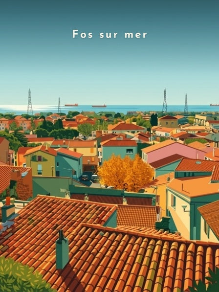 Vue sur le golfe depuis l'Hauture — Pôdevache, visuel seul