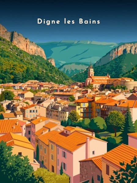 Panorama sur les toits — Pôdevache, visuel seul