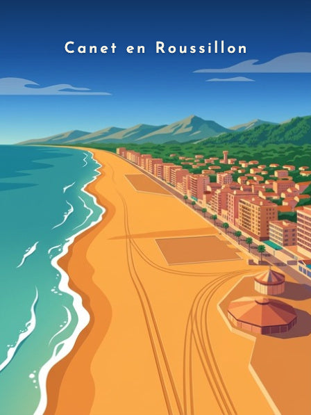Canet-Plage — Pôdevache, visuel seul