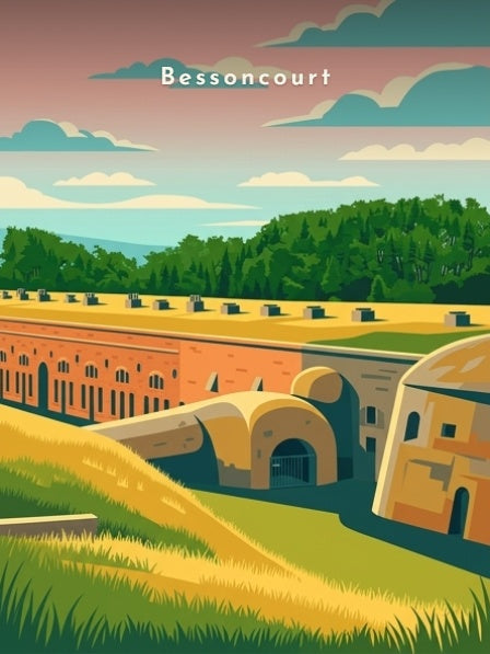 Les casemates du fort Senarmont — Pôdevache, visuel seul
