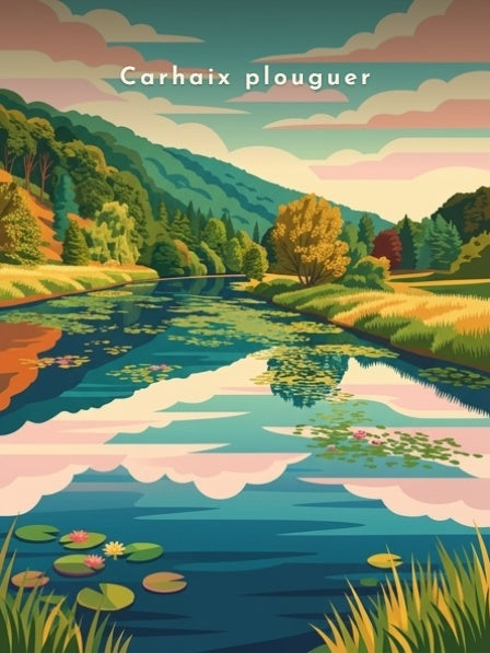 Le canal de Nantes à Brest — Pôdevache, visuel seul
