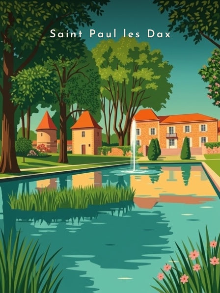 Saint Paul les Dax — Pôdevache, visuel seul