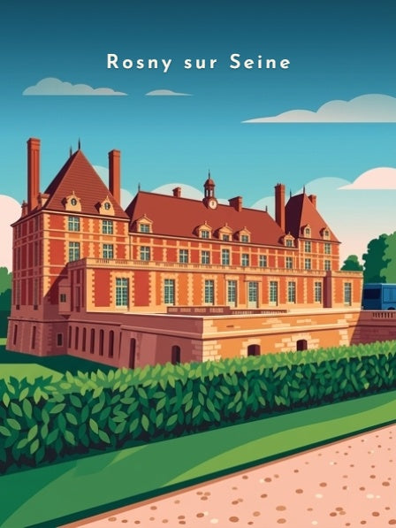 Façade du château de Sully — Pôdevache, visuel seul