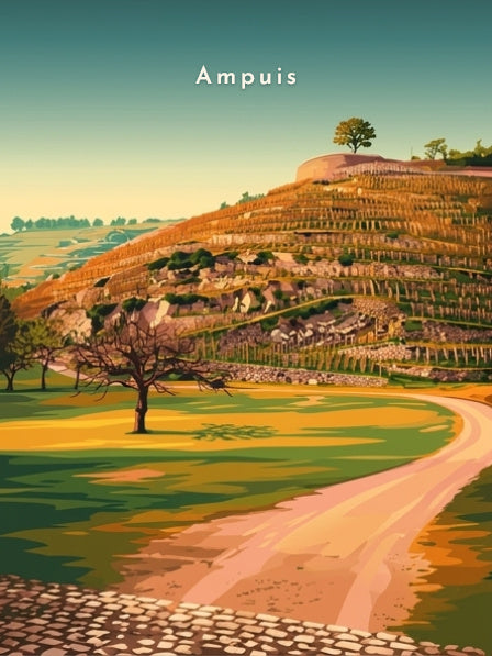 Vignoble de Côte-Rôtie — Pôdevache, visuel seul