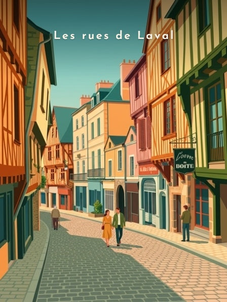 Les rues de Laval — Pôdevache, visuel seul