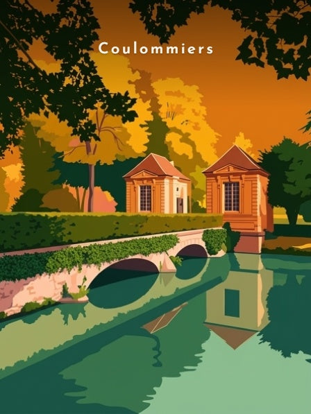 Le pont du parc des Capucins — Pôdevache, visuel seul