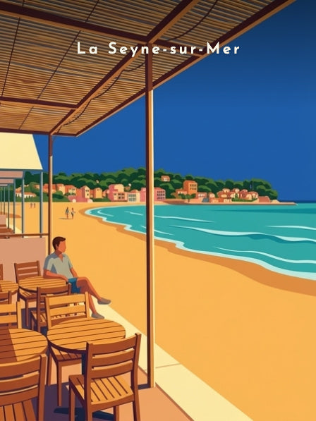 Les Sablettes depuis la terrasse — Pôdevache, visuel seul