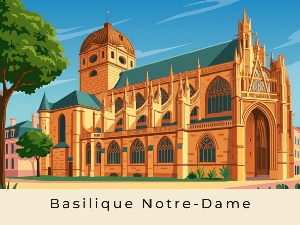 Basilique Notre-Dame — Pôdevache, visuel seul
