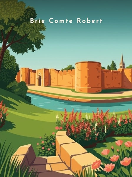 Le château depuis les jardins — Pôdevache, visuel seul