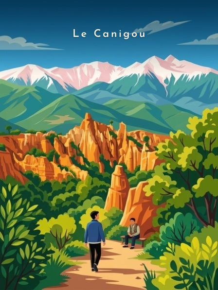 Le Canigou — Pôdevache, visuel seul
