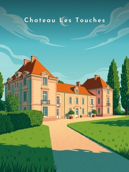 Chateau Les Touches — Pôdevache, visuel seul
