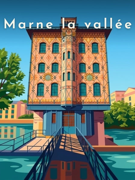 Marne la vallée — Pôdevache, visuel seul