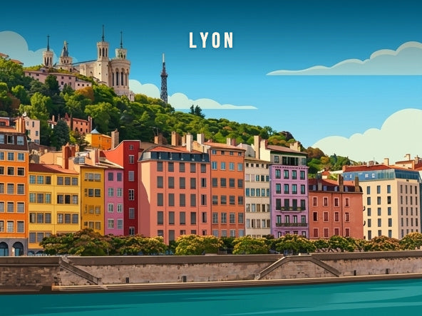 Quais de Saône et Fourvière — Pôdevache, visuel seul