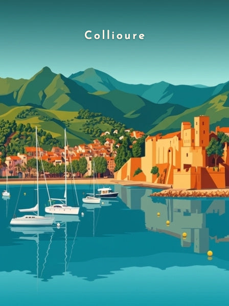 Le Château Royal et la baie — Pôdevache, visuel seul