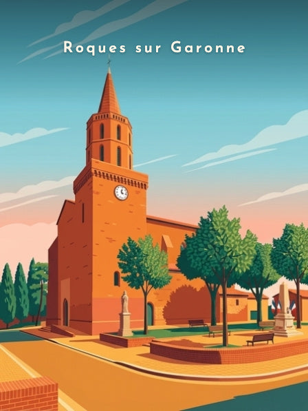 Roques sur Garonne — Pôdevache, visuel seul