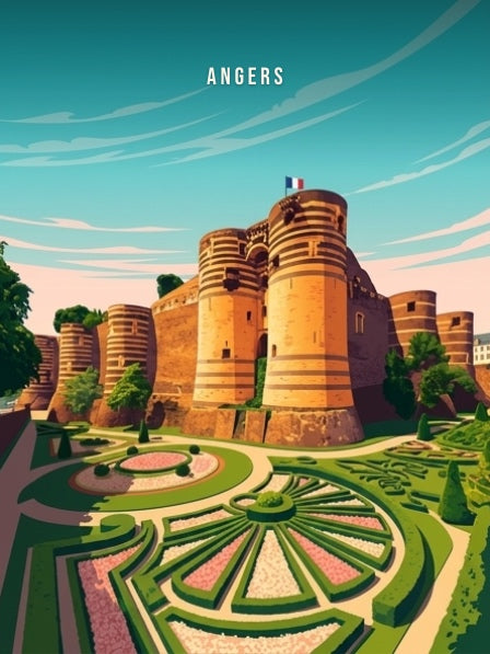 Le château et les jardins des douves — Pôdevache, visuel seul