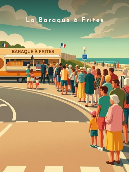 La Baraque à Frites — Pôdevache, visuel seul