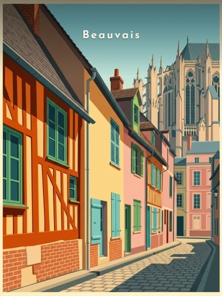 Vue sur la cathédrale Saint-Pierre — Pôdevache, visuel seul