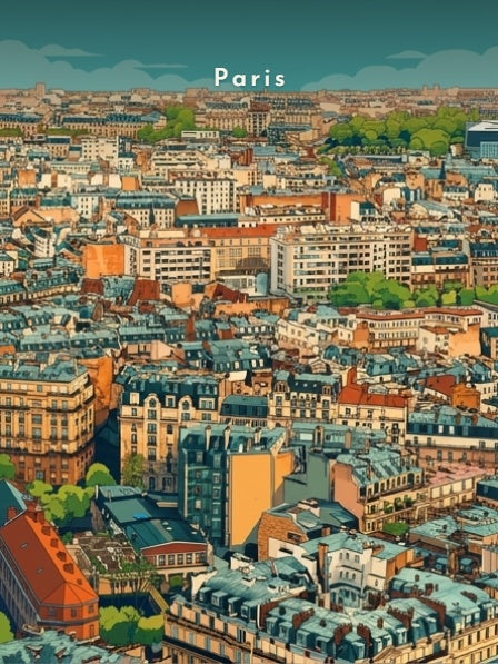 Les toits en zinc — Pôdevache, visuel seul