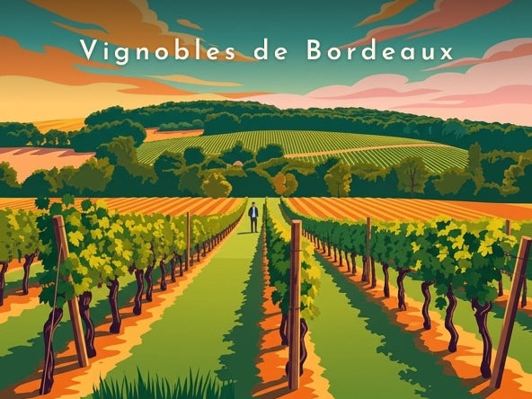 Vignobles de Bordeaux — Pôdevache, visuel seul