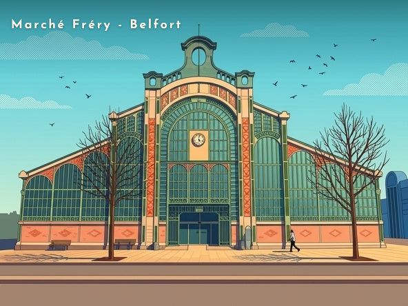 Marché Fréry - Belfort — Pôdevache, visuel seul