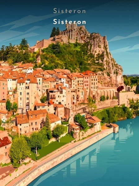 La Citadelle et la Durance — Pôdevache, visuel seul