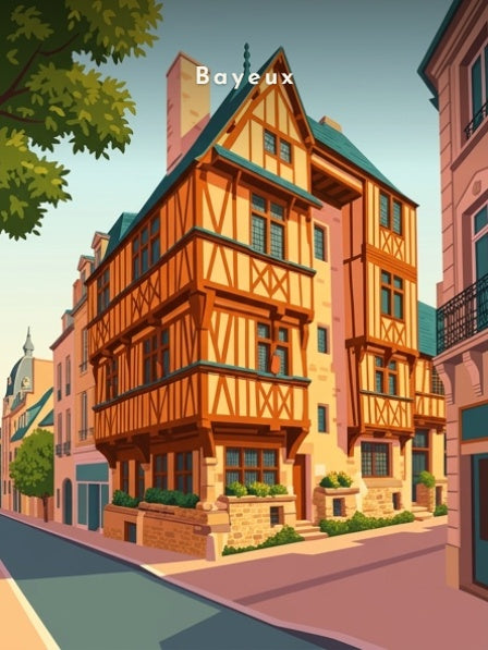 Maison à pans de bois, rue Saint-Martin — Pôdevache, visuel seul
