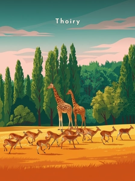 La réserve africaine — Pôdevache, visuel seul