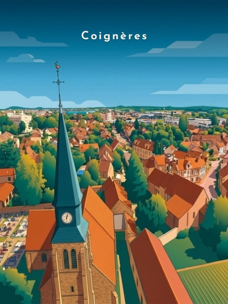 Coignères — Pôdevache, visuel seul