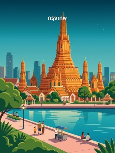 Bangkok — Pôdevache, visuel seul