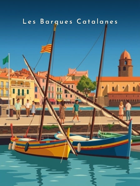 Les Barques Catalanes — Pôdevache, visuel seul