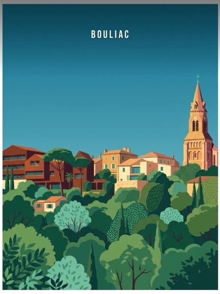 Église Saint-Siméon et Le Saint-James — Pôdevache, visuel seul