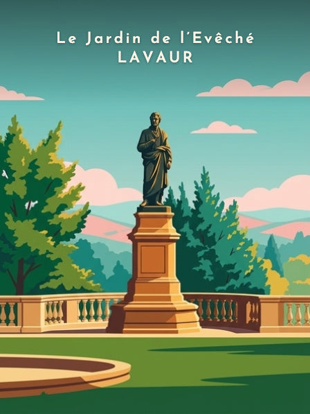 Le Jardin de l’Évêché Lavaur — Pôdevache, visuel seul