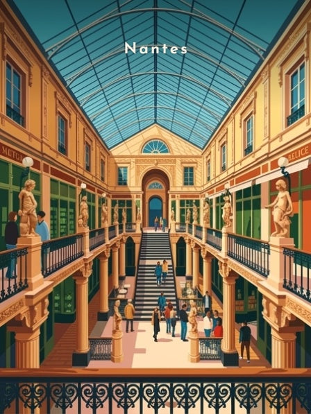 Le passage Pommeraye — Pôdevache, visuel seul