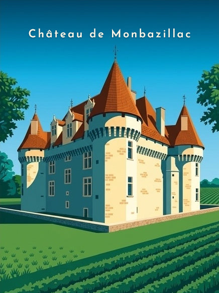 Château de Monbazillac — Pôdevache, visuel seul