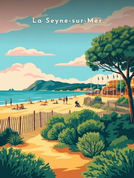 Les Sablettes depuis les dunes — Pôdevache, visuel seul