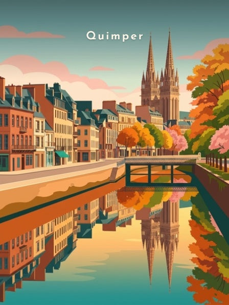 Reflets d'automne sur l'Odet — Pôdevache, visuel seul