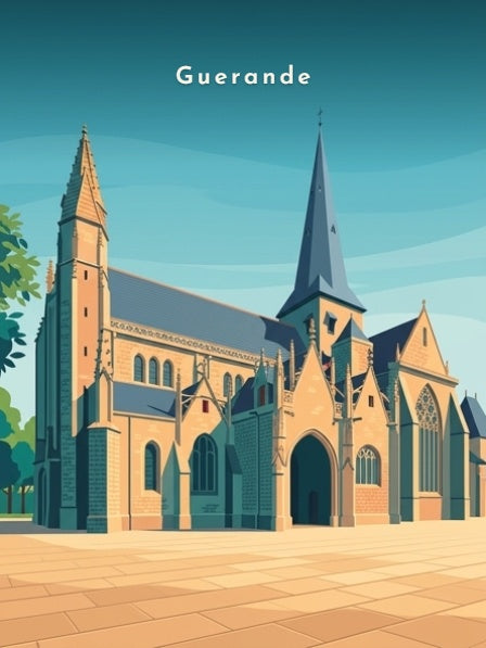 Collégiale Saint-Aubin — Pôdevache, visuel seul