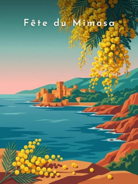 Fête du Mimosa — Pôdevache, visuel seul