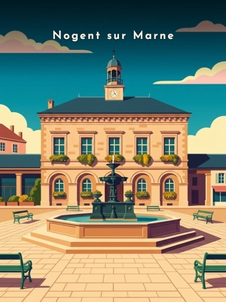 La place de l'Hôtel de Ville — Pôdevache, visuel seul