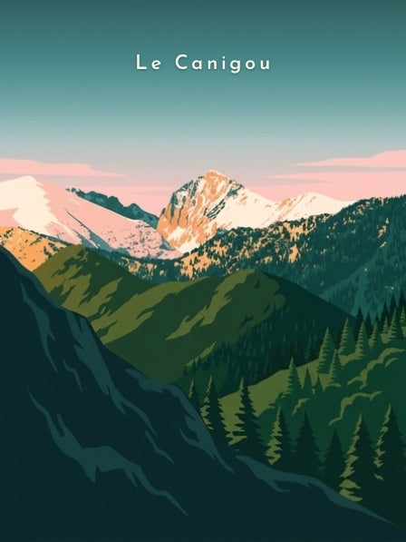 Le Canigou — Pôdevache, visuel seul