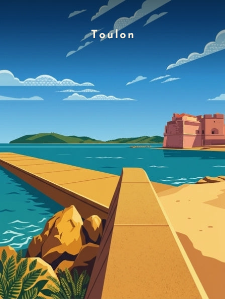 Le fort Saint-Louis au Mourillon — Pôdevache, visuel seul