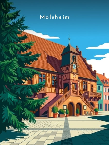 La Metzig et le grand sapin — Pôdevache, visuel seul