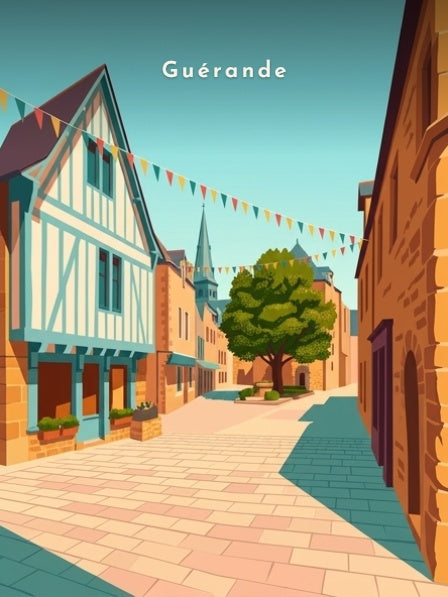 Ruelle médiévale intra-muros — Pôdevache, visuel seul