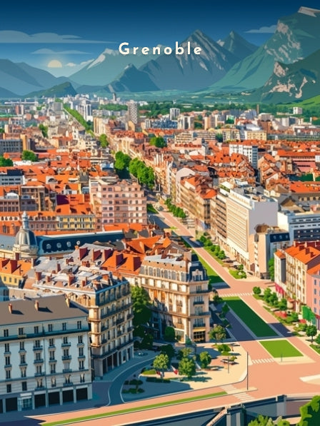 Vue depuis la Bastille — Pôdevache, visuel seul