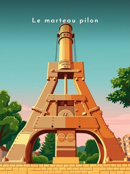 Le marteau pilon — Pôdevache, visuel seul