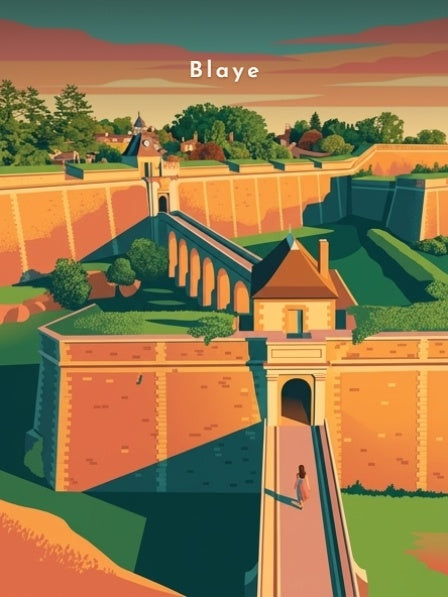 La citadelle et la porte Royale — Pôdevache, visuel seul